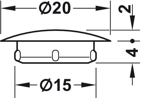 커버캡 Φ20/드릴 홀 15mm  4C/L /500개/045.00.760 045.00.160 045.00.561 045.00.360